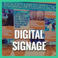 Digital Signage Digital Signage signage 220x220 michael falgares Michael Falgares signage 220x220